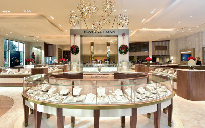 luxury watch store interior design