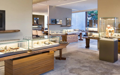 luxury watch store interior design