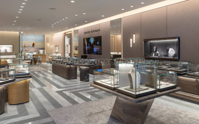 luxury watch store interior design