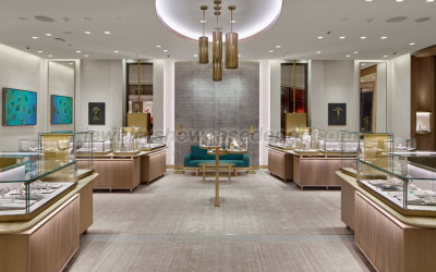 luxury watch store interior design