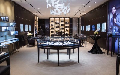 Mont Blanc Jewelry Shop Display Showcase
