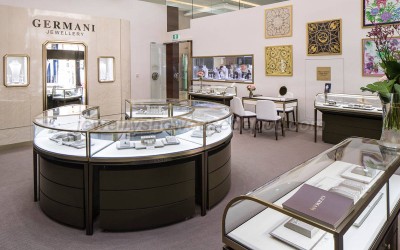 Germani Jewelry Shop Display Counter Design