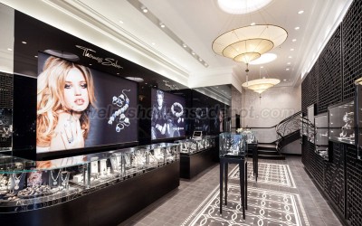 Luxury Jewelry Display Showcase
