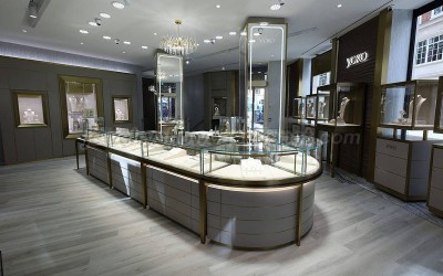 Luxury Jewelry Shop Display Counter