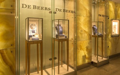 New De Beers Jewellery Shop Design