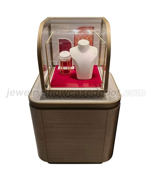 Gabinete de exhibición de joyería de mesa moderno de lujo