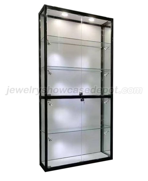 Commercial Custom Modern Glass Display Case Showcase