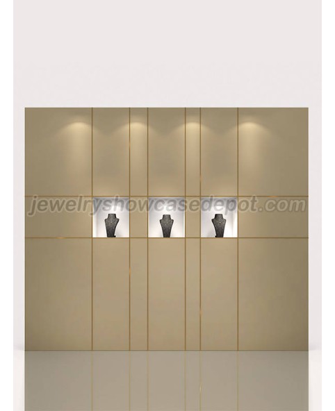 Πρωτοποριακός σχεδιασμός κοσμηματοπωλείο, εντοιχισμένο ντουλάπι βιτρίνας