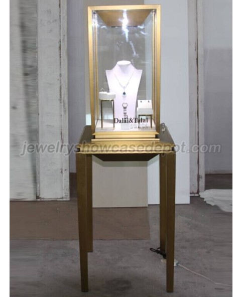 Commercial Custom Luxury Floor Standing  Jewelry Display Showcase