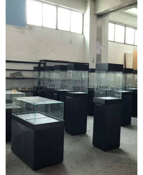 Luxury Glass Counter Display Showcase For Jewellery Shop Display Counters For Sale
