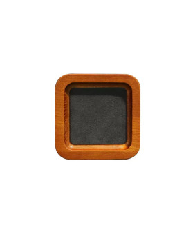 Neues Schmuck-Präsentationstablett aus grauem und cremefarbenem Samt zu verkaufen