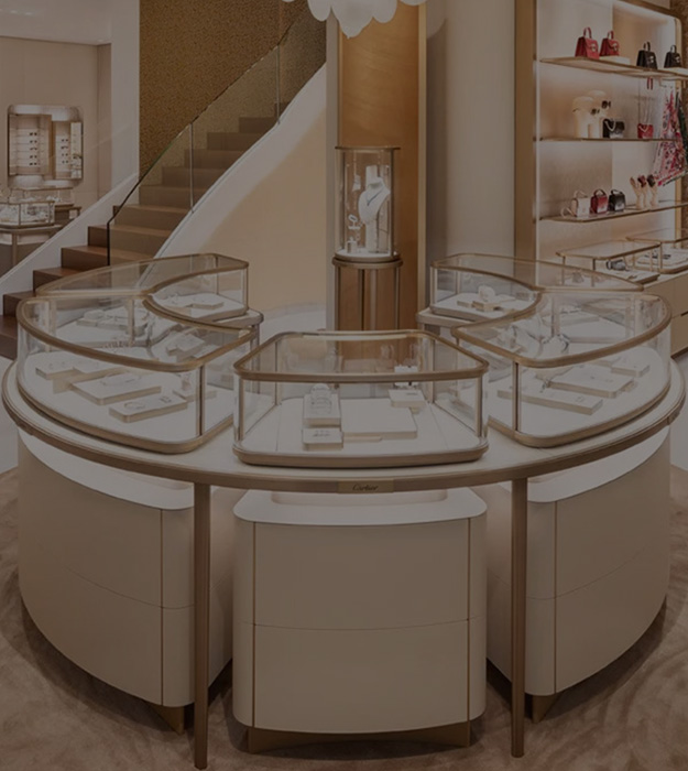 Custom Jewelry Showcases